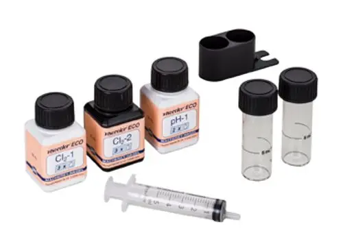 Grünbeck Wasserprüfeinrichtung Chlor und pH-Wert 0,1 - 2,0 mg/l, 6,9 - 8,2, 170128, Artikel in Kategorie